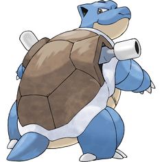 an image of a cartoon character with a turtle on it's back