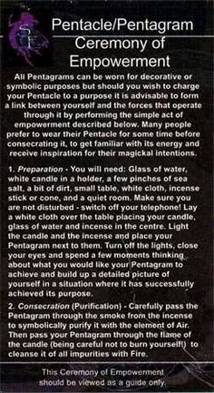 Pentagram ceremony Earth Witch, Paganism Spells, Male Witch