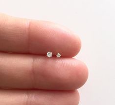 Diamon Earrings, Helix Ideas, Diamond Nosepin, Nose Piercing Stud, Daith Earrings, Nose Piercing Jewelry, Nose Studs