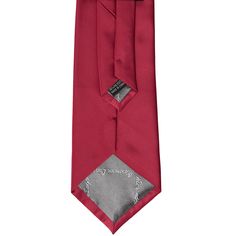 Introducing our crimson red clip-on tie, offering the perfect blend of style and convenience for uniform wear, formal occasions and any business wardrobe. Don't be turned away by the pre-tied style. The knot looks realistic when worn, and you'll certainly appreciate how easy it is to clip on and go. This slightly lighter shade of burgundy is also available in pocket squares and other tie styles. Getting down the details, we made this tie in a traditional length and width. At 20-inches long, it s Elegant Adjustable Red Neckwear, Elegant Red Adjustable Neckwear, Classic Business Suit And Tie Accessories With Adjustable Ties, Adjustable Standard Tie For Semi-formal Occasions, Red Standard Tie For Formal Occasions, Red Standard Tie For Business, Burgundy Standard Tie For Black Tie Events, Red Adjustable Tie For Formal Occasions, Burgundy Standard Tie For Business