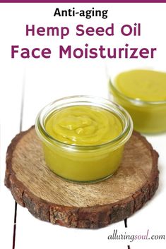 DIY Anti-aging Hemp Seed Oil Face Moisturizer Frankincense Anti Aging, Get Rid Of Dry Skin, Diy Face Moisturizer, Cream For Oily Skin, Diy Anti Aging, Baking Soda Shampoo, Oil Skin Care, Oil Moisturizer