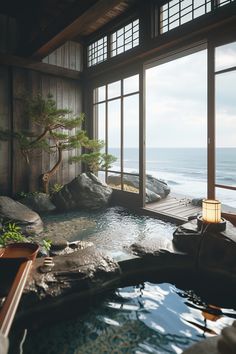 Soothing Waves: Private Onsen in a Traditional Ryokan with Coastal Views Ryokan Aesthetic, Japan Travel Tokyo Kyoto Sakura, Japanese Beach House, Private Onsen, Mailbox Flower Bed Ideas, Breaker Rock Beach Vbs 2024, Mailbox Flower Bed, Japanese Beach, Breaker Rock Beach Vbs