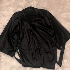 Long Robe Pre-Owned Dolce Gabbana Jacket, Dolce And Gabbana, Jackets & Coats, Jackets For Women, Women Shopping, Black, Color