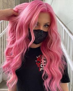 Candy Pink Hair, Fall Winter Hair Color, Light Pink Hair, Pink Hair Dye, Red Hair Inspo, Hair Color Options