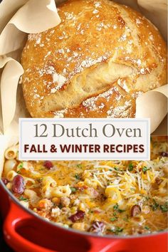 12 dutch oven winter and fall recipes Presto Kitchen Kettle Recipes, Meals In Dutch Oven One Pot, Cooking With Dutch Oven, What Can I Make In A Dutch Oven, Family Favorite Dinner Recipes, Cooking In A Dutch Oven, 6qt Dutch Oven Recipes, Staub Dutch Oven Recipes, Recipes Using A Dutch Oven