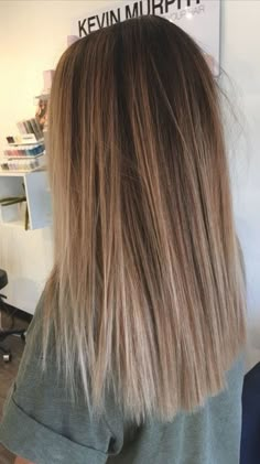 Straight Highlights, Long Straight Hairstyles, Balayage Straight, Balayage Straight Hair, Medium Length Hair Straight, Hairstyles Straight, Medium Length Hairstyles, Hair Color Light Brown, Brown Hair Balayage