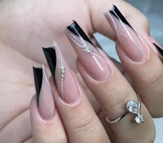 Prom Nails Silver, August Nails, Nails Silver, Glamorous Nails, Coffin Nails Long, Summer Acrylic Nails, Prom Nails