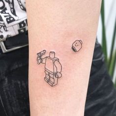 🔥 🔥 LEGO Tattoo ideas you have to check before ink! Lego Man Tattoo, Man Tattoo Ideas, Lego Tattoo, Man Tattoo, Lego Man, Cool Small Tattoos, Small Tattoos For Guys