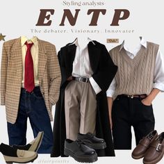 Entp Style, Chaotic Academia Outfits, Academia Aesthetic Outfit, Stylish Outfits Casual, Dark Academia Outfits, Dark Academia Outfit, Dark Academia Clothes, Academia Outfits, Earthy Outfits