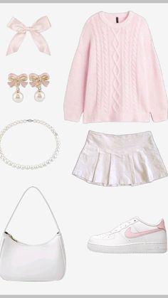 Coquette Girl Aesthetic Outfits, Cokett Girl Outfit, Cutie Outfit Aesthetic, Coquette Outfit Inspo Pink, Cuqoutte Outfits, Cute Outfits Coquette, Pink Girly Aesthetic Outfits, Pink Kpop Outfit