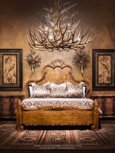 jason scott diamond bed Teak Wood Bed Design, Western Bar Stools, Saddle Bar Stools, Handcrafted Bed, Wood Bed Design, Fall Pumpkin Decor, Tufted Leather, Western Furniture, Settee Sofa