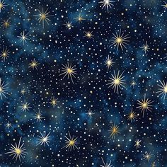 Xyla Wallpaper - Painted Paper Celestial Wallpaper, Cosmic Landscape, Ipad Picture, Christmas Wallpaper Backgrounds, Space Bedroom, Art Landscapes, Pattern Repeat, Sky Art, The Night Sky