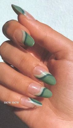 Funky Green/Matcha Nail Design #greennaildesigns Matcha Nail, Funky Nail Designs, Green Matcha, Green Acrylic Nails, Green Nail Designs, Simple Acrylic Nails, Nail Tattoo, Nails Simple, Short Acrylic Nails Designs