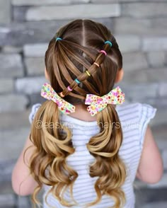 This one came out so nice ❤ Quick Hairstyles For School, Girl Hair Dos, Cute Hairstyles For School, Girls Hairstyles Easy, Kraf Diy, Braids For Kids, Kids Braided Hairstyles