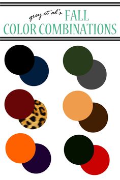 the color combinations in this poster are all different colors and sizes, but there is no image