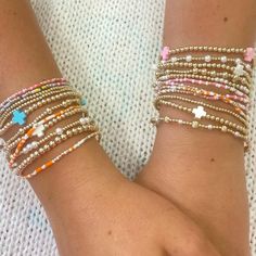 Enewton is the perfect jewelry brand that allows you to show off your style any way you want! Their pieces are durable and made to be worn together, so you can stack your story as you please! Click to shop our newly restocked collection! Annapolis Maryland, Gold Bead Bracelets, Stacked Jewelry