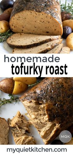 this homemade tofuky roast recipe is so delicious and easy to make