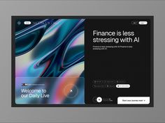 Pixavail Showcasing Finance AI Website Design Website Header Design Ideas, Geometric Website Design, Page Numbering Design, Software Website Design, 3d Website Design, Finance Website Design, Logo Layout, Finance Website, Tech Website