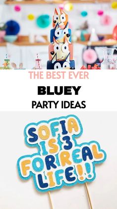 the best ever bluey party ideas so far for real life