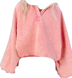 Pink Brynn Pullover Top  | Sassy Shortcake | sassyshortcake.com Pink Long Sleeve Comfy Top, Comfy Oversized Pink Top, Comfy Long Sleeve Pink Tops, Cozy Solid Color Tops, Comfy Pink Tops For Lounging, Pinterest Tumblr, Snap Button, Lilac, Relaxed Fit