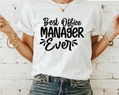 Personalized Clothing, Best Office, Office Manager, Personalized Clothes, Shirt Design, Shirt Designs, United States, Clothes