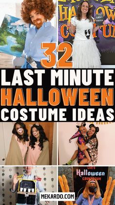 halloween costumes for kids and adults that are easy to make with the help of their own hands