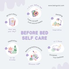 🌙 Before Bedtime Self Care 🌙  End your Self Care Sunday with some soothing bedtime rituals. Pamper yourself with a relaxing routine and embrace tranquility. You deserve it! 💖✨  #SelfCareSunday #BedtimeRoutine #BeKindToYourself #RelaxAndUnwind #SundayVibes Daily Routine Schedule, Bedtime Ritual, Life Routines, Night Time Routine, Evening Routine, Bedtime Routine, Sleep Better