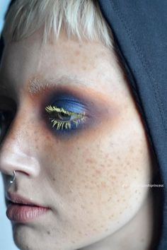 Grunge Eyeshadow, Funky Makeup, 얼굴 드로잉, Eye Makeup Looks, 일본 패션, Swag Makeup, Kesha, Eye Makeup Art