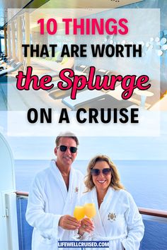 Are you going on a cruise and wondering what extras are worth it, and which are wastes of money? This article shares 10 things that are actually worth the splurge on your cruise vacation! If you're travelling on a cruise ship, these are great cruise tips you want to know.