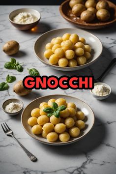 A photo of a  Gnocchi which is a type of Homemade pasta Homemade Gnocchi, Perfect Pasta, Pasta Recipe