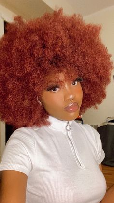 Ginger Hairstyles For Black Women, Braids Cornrows Hairstyles, Summer Protective Hairstyles, Colorful Box Braids, Ginger Copper Hair, Ginger Hairstyles, Dark Ginger Hair, Coily Natural Hair, Hair Color For Dark Skin