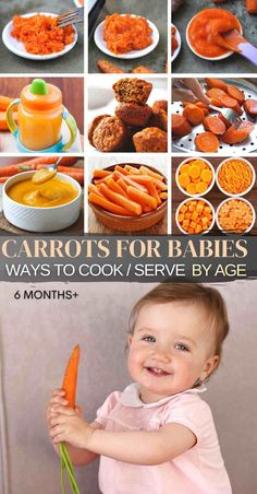 carrots for baby Boiled Carrots Recipe, Steamed Baby Carrots, Cooked Baby Carrots, Cook Carrots, Meals For Baby, School Lunch Box Ideas, Baby Carrot Recipes, Carrot Recipe