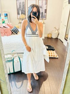 Dress is so old from J.Crew! White Linen Dress, White Linen Dresses, Linen Dress, White Linen, J Crew, Pins, White