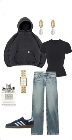 Mode Zara, Hoodie Outfit, 가을 패션, Outfit Inspo Fall