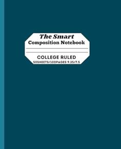 the smart composition notebook college rules