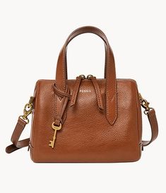 Sydney Mini Satchel - SHB3117210 - Fossil Fossil Bags Women, Satchel Tote Bag, Fossil Bags, Satchel Tote, Sephora Collection, Leather Products, Fashion Sale, Leather Mini, Satchel Bags