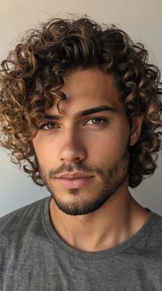 short curly mens hairstyles Curly Hairstyles Short, Seamless Hair Extensions, Thinning Hair