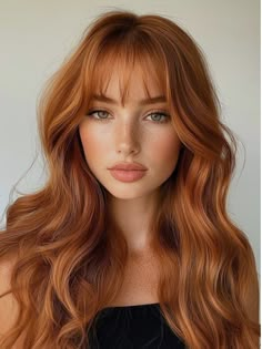 Ginger Hair Makeup Ideas, Ginger Hair Outfits Style, Caramel Red Hair, Warm Caramel Hair, Outfits And Makeup, Ginger Makeup, Apricot Hair, Fire Red Hair, The Wet Look