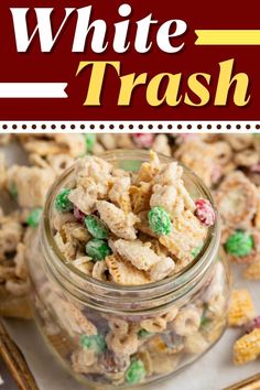 Chex Recipes, Chex Mix Recipe, Valentines Snacks, Melting White Chocolate