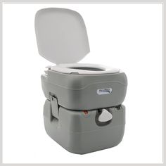 RecPro RV Toilet 5.8 Gallon Portable | Compact Travel Toilet with Level Indicator | Camping Toilet for RV, Boat, & More Rv Toilet, Camping Toilet, Fresh Water Tank, Water Tank, Fresh Water, Rv, Personal Care, Camping, Water