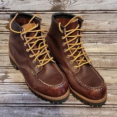 Red Wing Moc Toe Lug Boot Size 4d Style 8146 Red Rugged Moc Toe Boots, Red Wing 877 Boots, Red Wing Boots 6680, Red Wing Boots Blue, Red Wing Boots Iron Ranger, Wing Boots, Lug Boots, Red Wing Boots, Wing Shoes