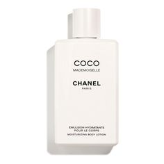 Lightweight moisturizing lotion luxuriously perfumed with the feminine and sexy, young and exciting scent softens and silkens skin. Mademoiselle Perfume, Chanel N 5, Chanel Fragrance, Coco Chanel Mademoiselle, Parfum Chanel, Perfume Recipes, Earthy Fragrance, Moisturizing Body Lotion, Chanel Perfume