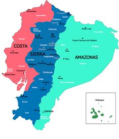 a map of the country of costa rica with all its capital cities and major roads