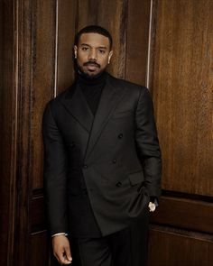 Black Men Suits, Black Kings, Prom Suits For Men, Black Suit Men, Classy Suits, Classy Outfits Men, Michael B Jordan, Dress Suits For Men