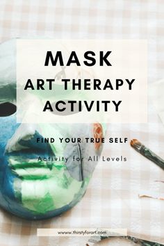 Mask Art Therapy, Therapeutic Art Activities, Art Therapy Directives, Therapeutic Recreation, Therapy Activity, Creative Arts Therapy