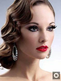 Tail Hairstyles, Wedding Makeup Vintage, Finger Wave Hair, 1920s Hair, Curls For Long Hair, Vintage Wedding Hair, Finger Waves, Pin Curls, Retro Hairstyles