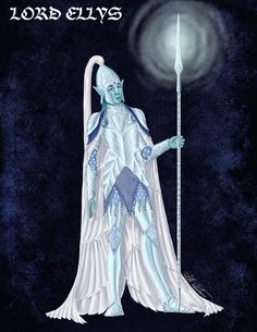 an illustration of a white wizard holding a staff