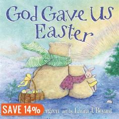 the book cover for god gave us easter