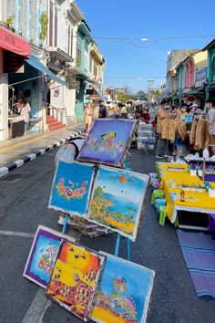 Phuket Thailand Phuket Old Town Aesthetic, Phuket Town, Phuket Walking Street, Phuket Old Town, Thailand Floating Market Photography, Walking Street, Best Street Food, Sunday Night, Night Market