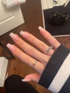 Classy Acrylic Nails, Soft Nails, Acrylic Nails Coffin Short, Nail Jewelry, Neutral Nails, Fire Nails, Classy Nails, Dream Nails, Christmas Nail